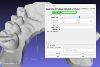 Repair STL Files in MeshLab