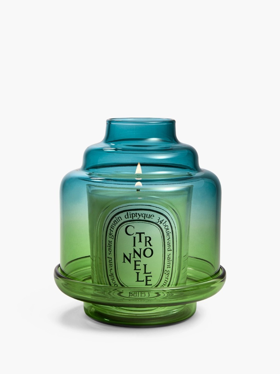Diptyque Paris, Water Garden Pyramid Candle Holder