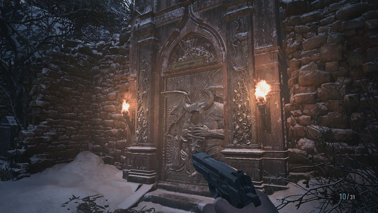 Resident Evil Village at 720p