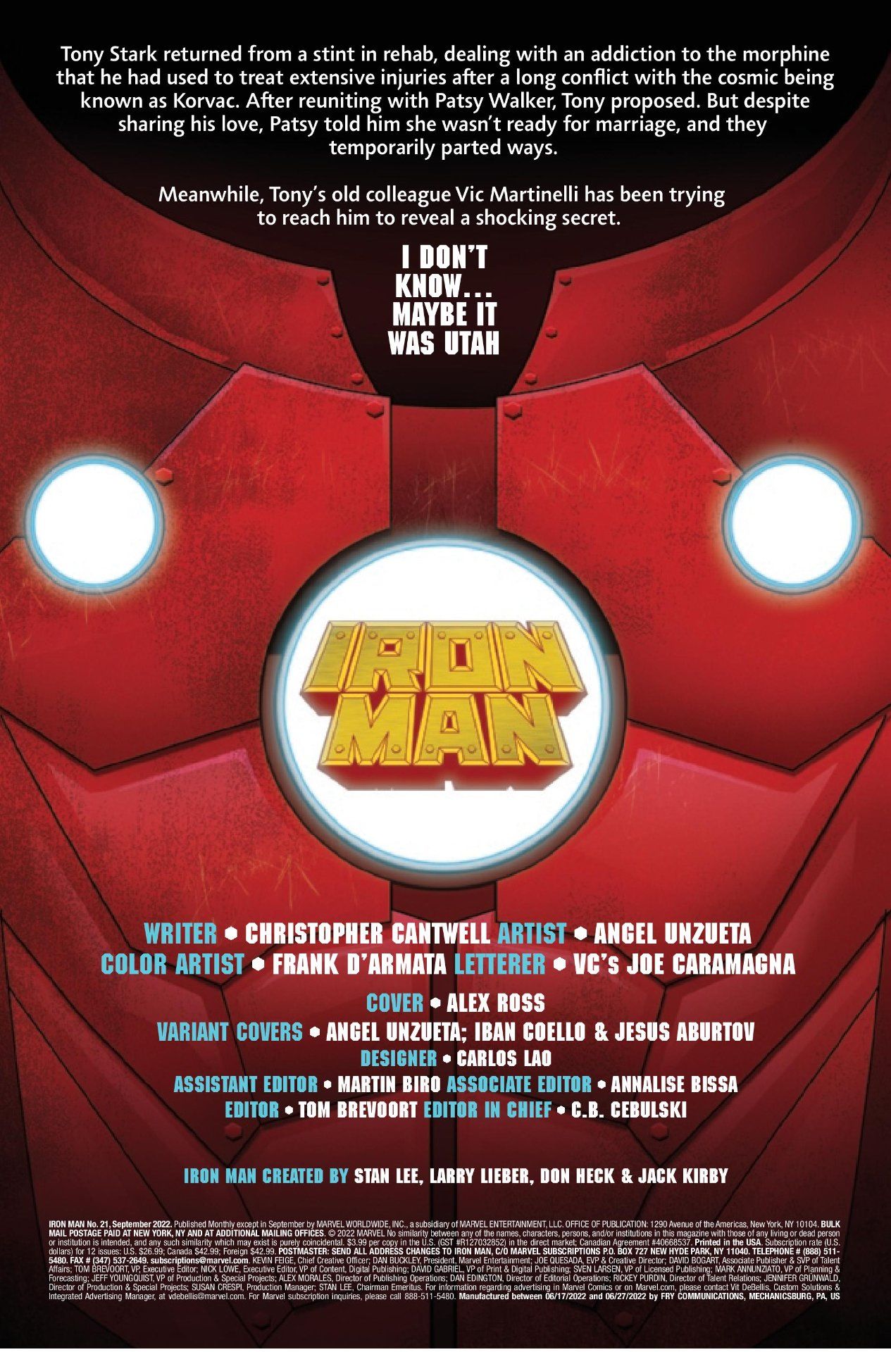 Iron Man #21