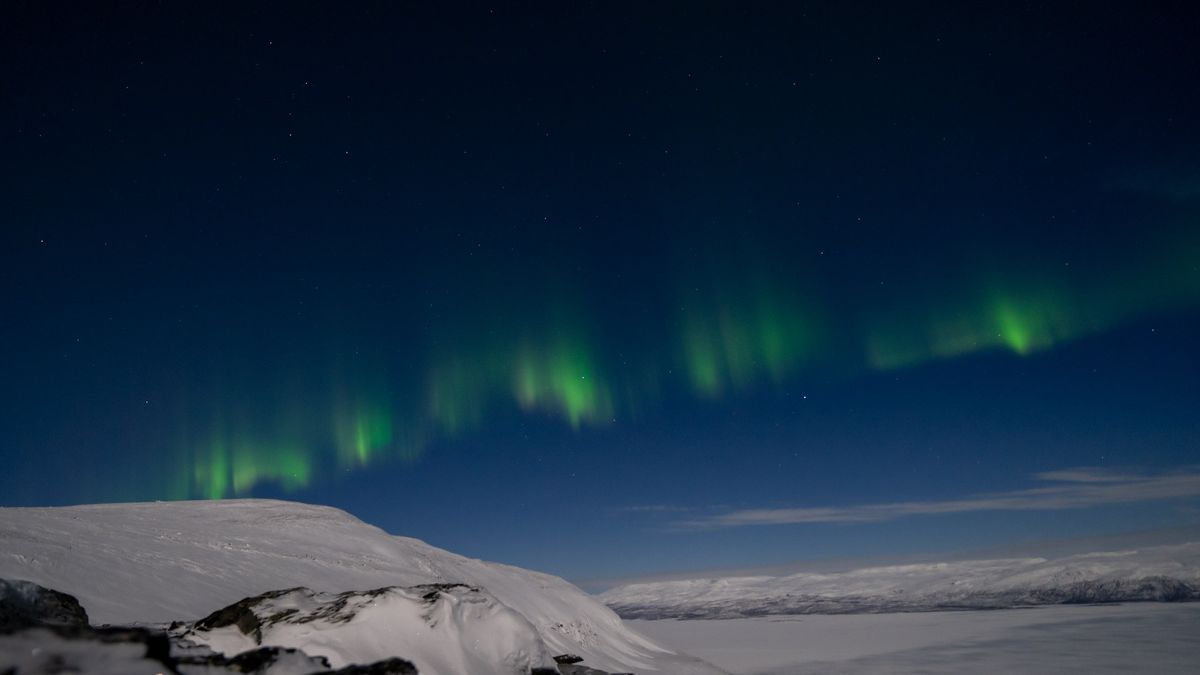 aurora hunting trip in Abisko National Park