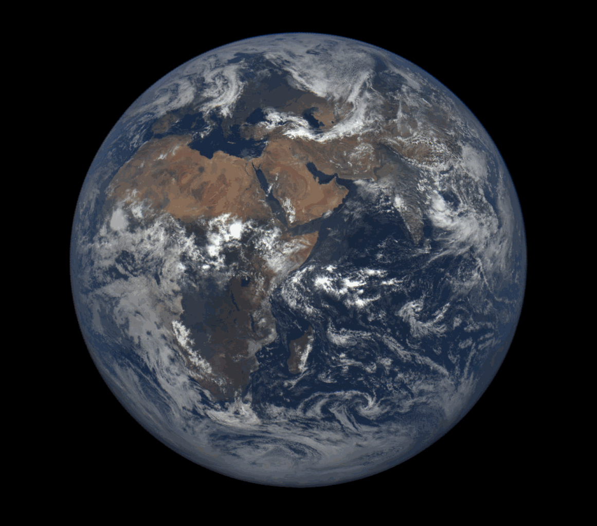 NASA Satellite Captures EPIC View of Earth's Clouds and More (Video