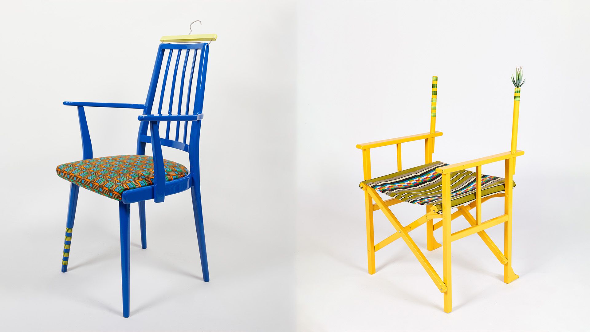 Yinka Ilori’s new book gives his celebrated chairs a voice