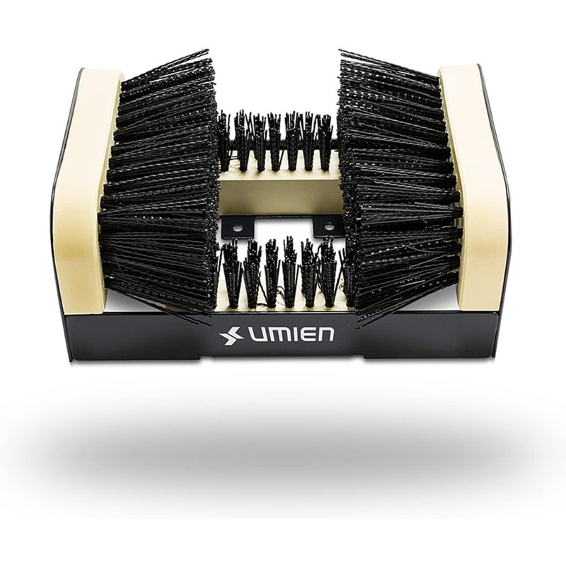 Latitude Run&amp;reg; Umien Bullard Boot Scraper Outdoor Shoe Brush - Shoe Cleaner Brush, Boot Scrubber With Extended Flaps &amp;amp; Reviews | Wayfair