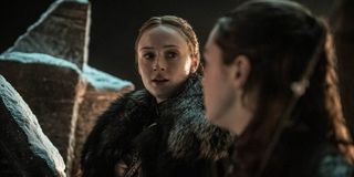 Sansa Stark Arya Stark Game Of Thrones HBO