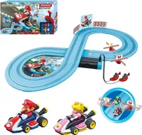 Carrera First Mario Kart - Slot Car Race Track with Spinners
