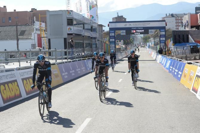 Team Sky finished third in 2013