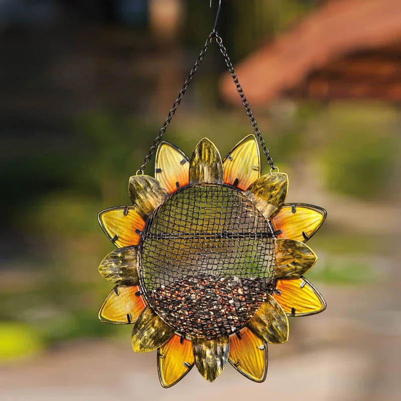 Wayfair sunflower bird feeder