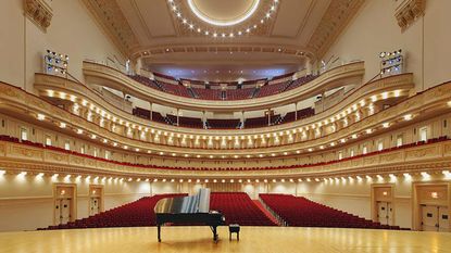 The Stern Auditorium/Perelman Stage at Carnegie Hall.