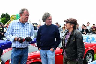 Jeremy Clarkson, Richard Hammond and James May on Top Gear