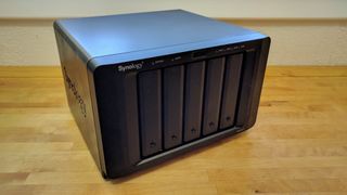 The Synology DS1517+ looks like an everyday NAS, but has higher-end server aspirations