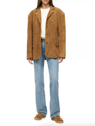 Staud, Corrine Suede Jacket