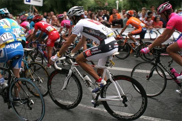 Alejandro Valverde seems in good condition, despite the racing lost due to his Tour de France crash