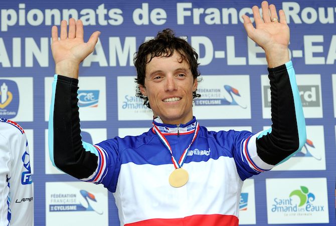 Chavanel wins the French time trial championships in 2011
