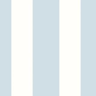 A light blue and white striped square with five lines - three blue and two white