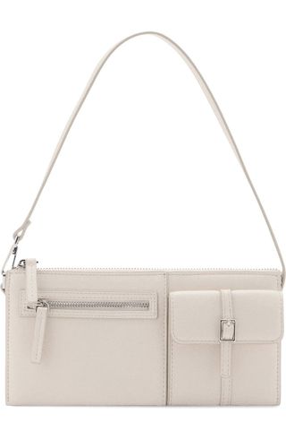 Faux Leather Shoulder Bag