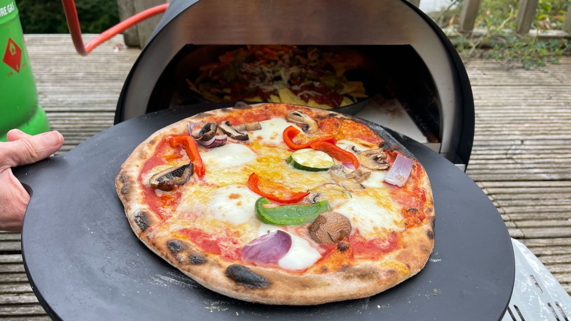Tefal Jamie Oliver by Tefal JM4168G1 Stone-bake Pizza Oven pizz