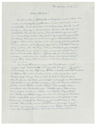 letter by einstein