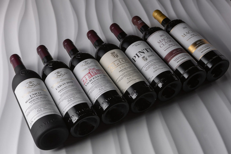 Vega Sicilia bottles