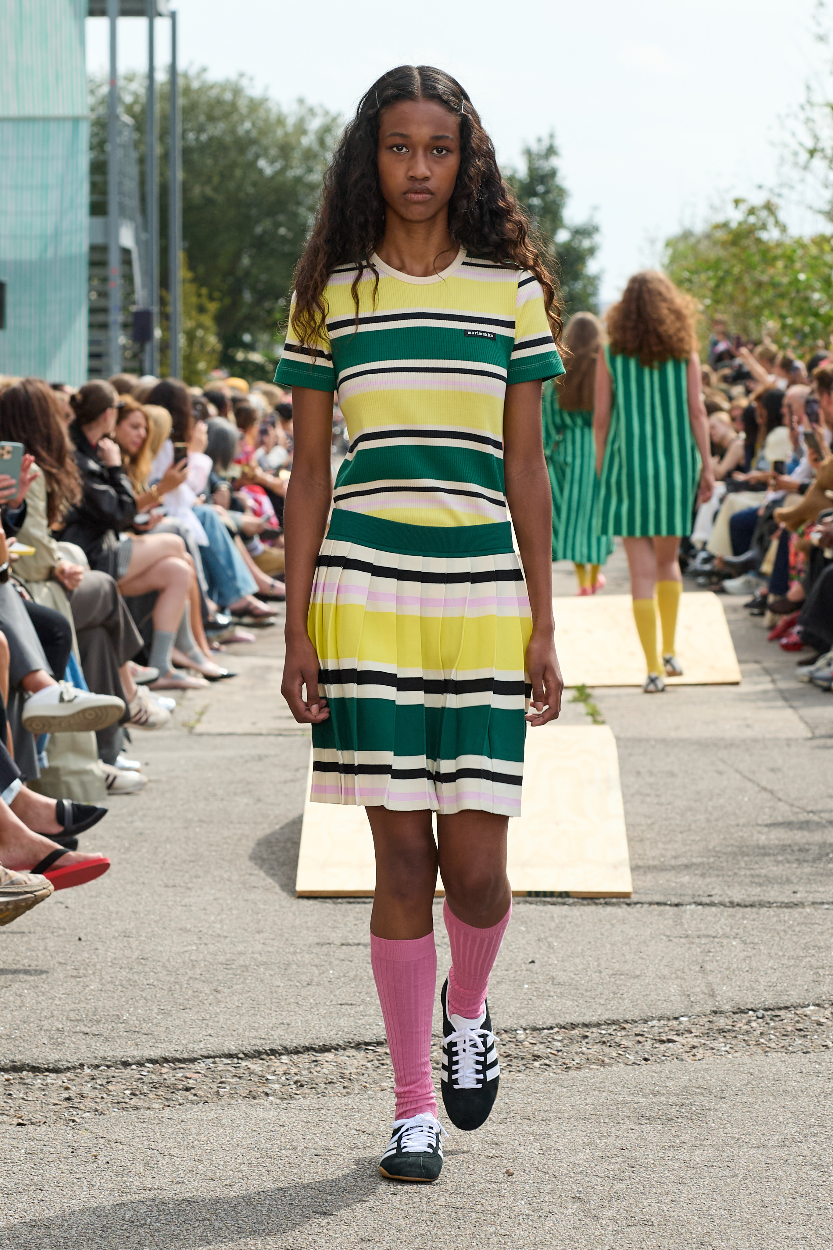 models on the Copenhagen Fashion Week runway wearing pieces from the new spring 2026 collections