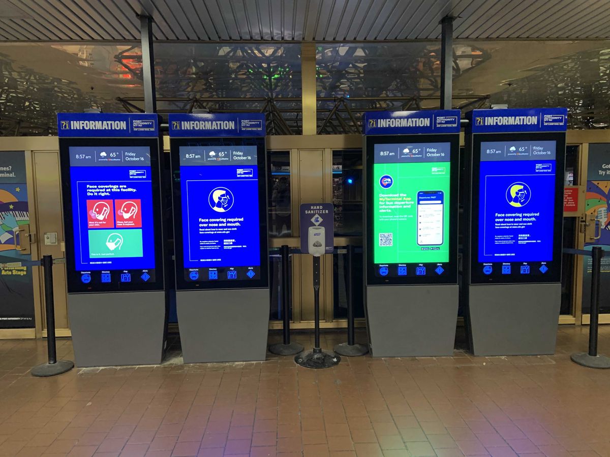 USSI Global Brings Touchscreen Interactivity to Busy Bus Terminal