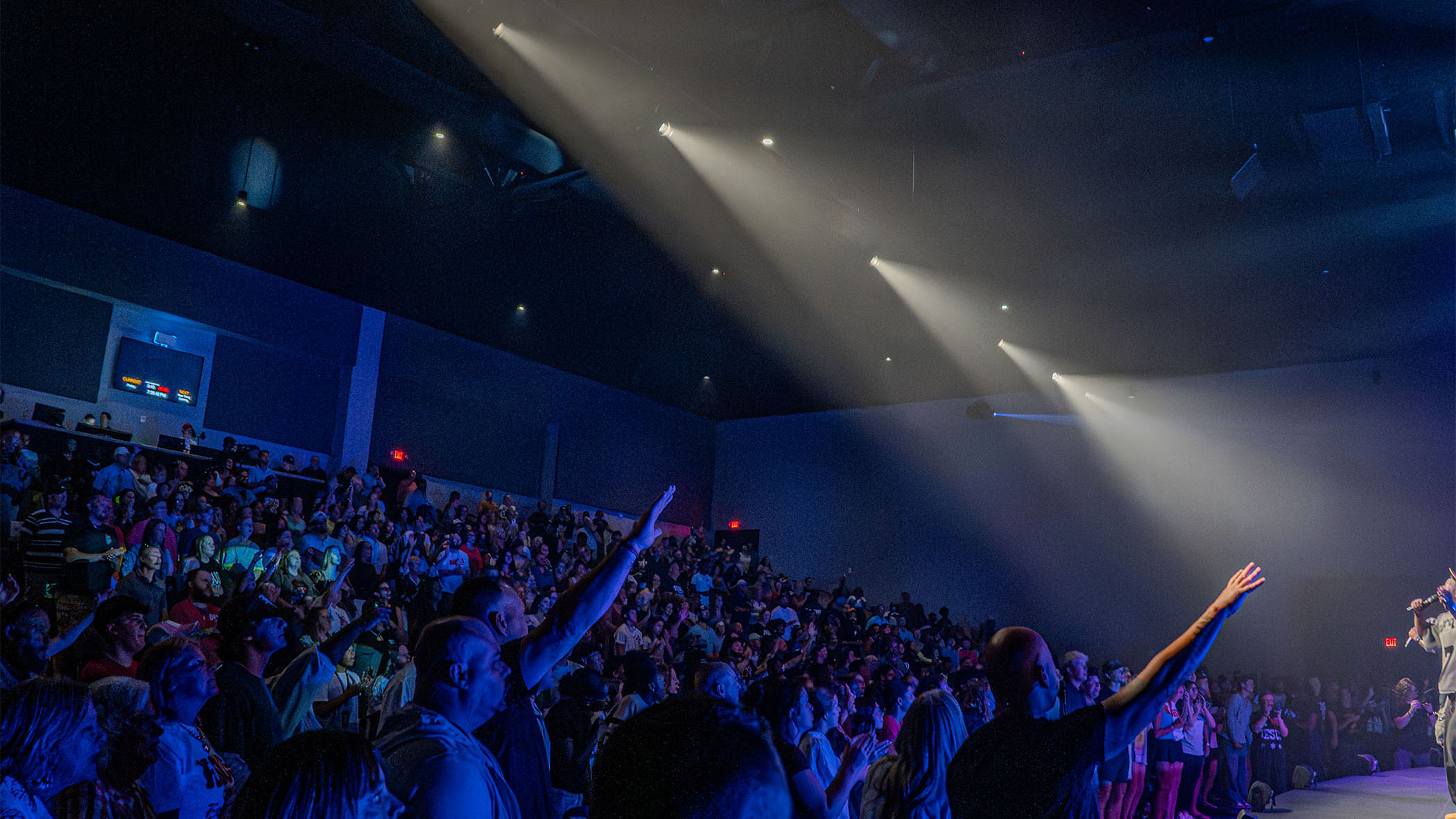 Freedom Church hosting a show. 