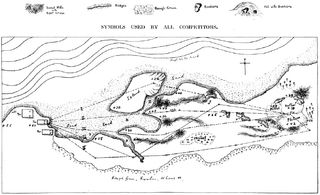 Dr Alister MacKenzie's design for the Country Life golf hole competition