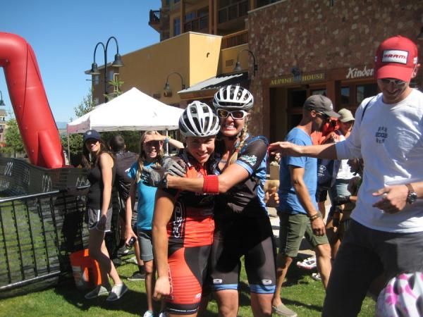 Amanda Carey and Erica Tingey at the 2011 Park City P2P