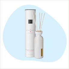 Rituals The Ritual of Sakura Mini Fragrance Sticks on a plain white and blue background