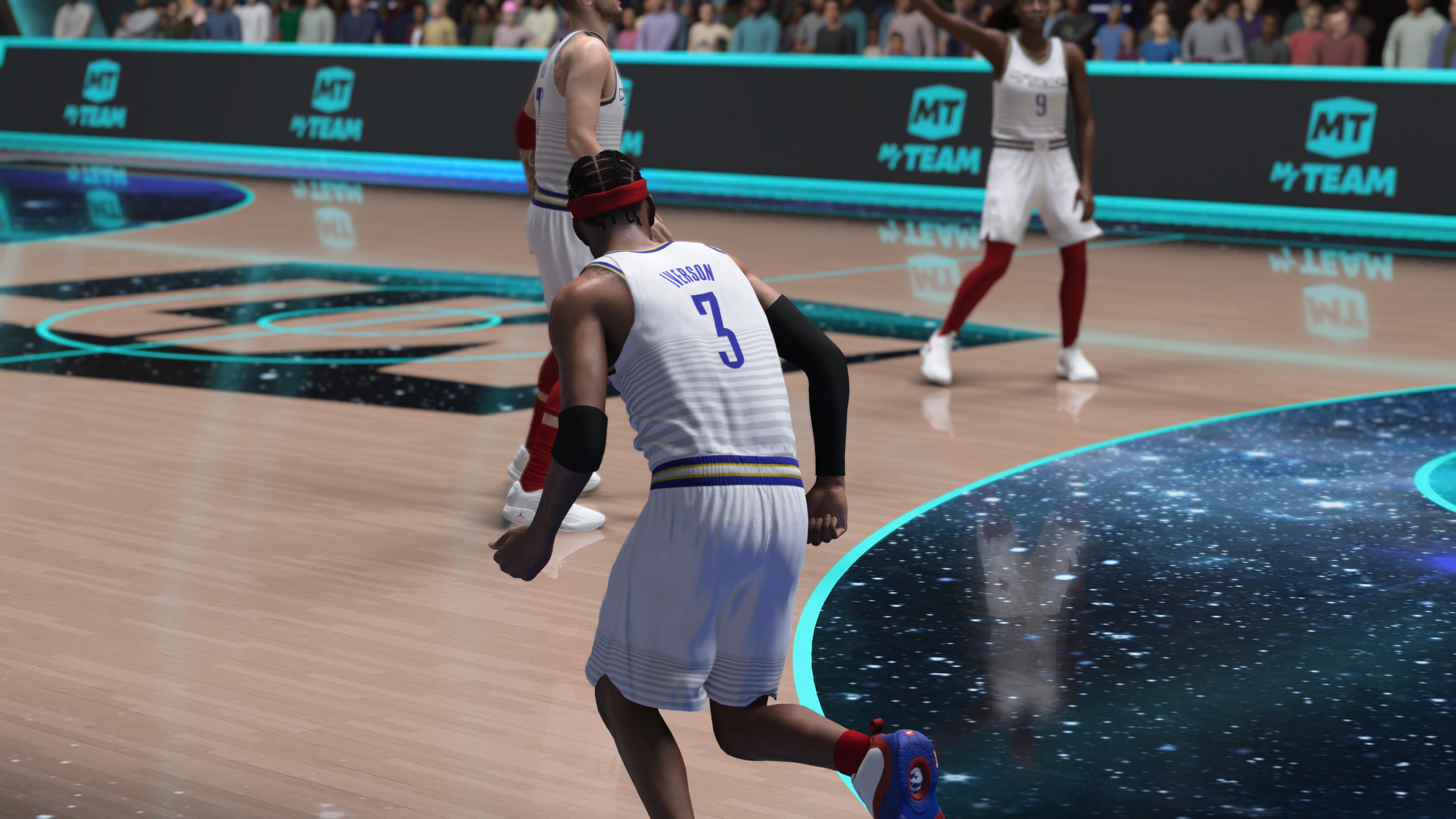 Screenshots from 2K sports game NBA 2K26