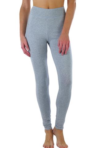 ToBeInStyle + Breathable Cotton-Spandex Leggings