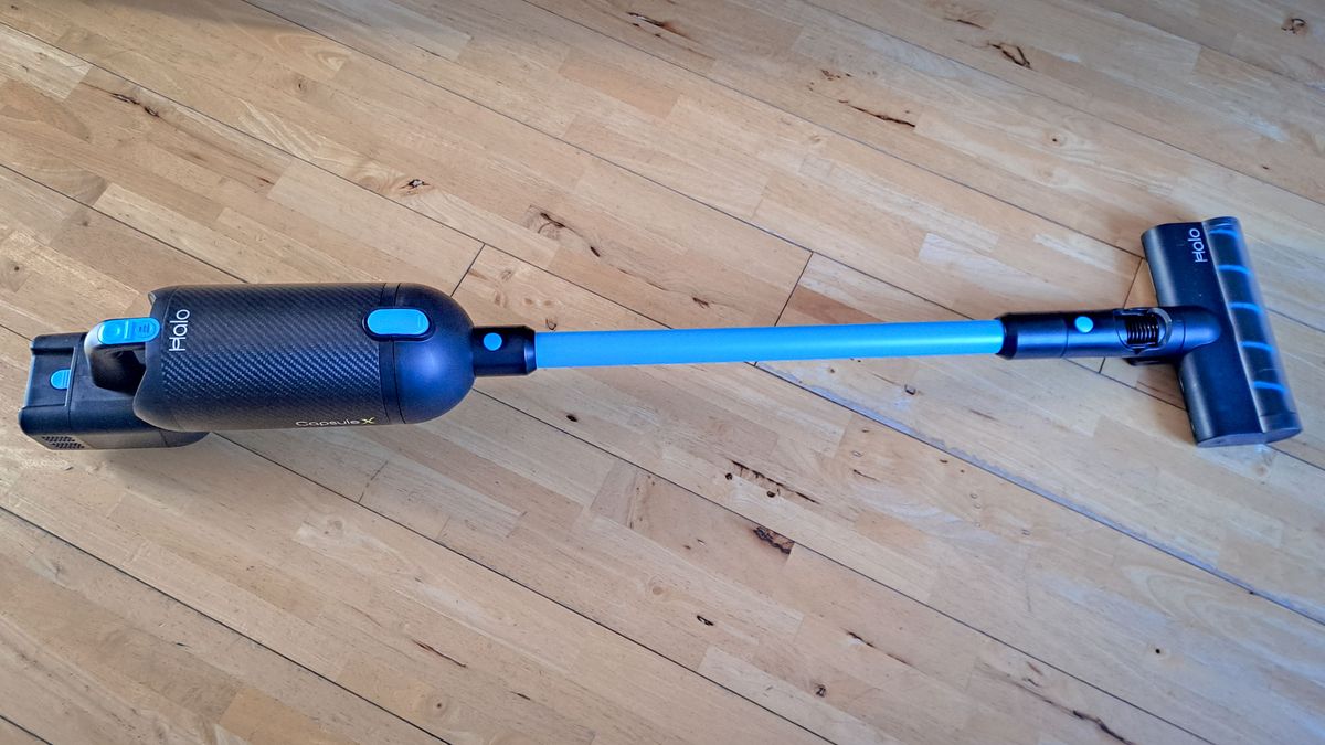 Halo Capsule X Cordless Vacuum Cleaner review a fussfree, bagged