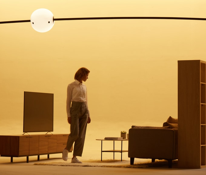 White Rabbit lighting sphere