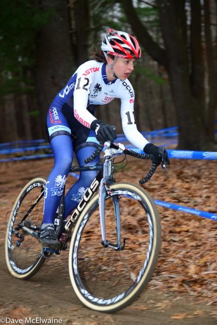 Frances Morrison (JAM Fund/NCC/Vittoria) with two laps to go.