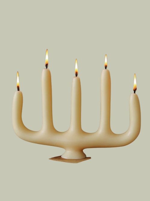 Handmade Candelabra Candle Sybilla