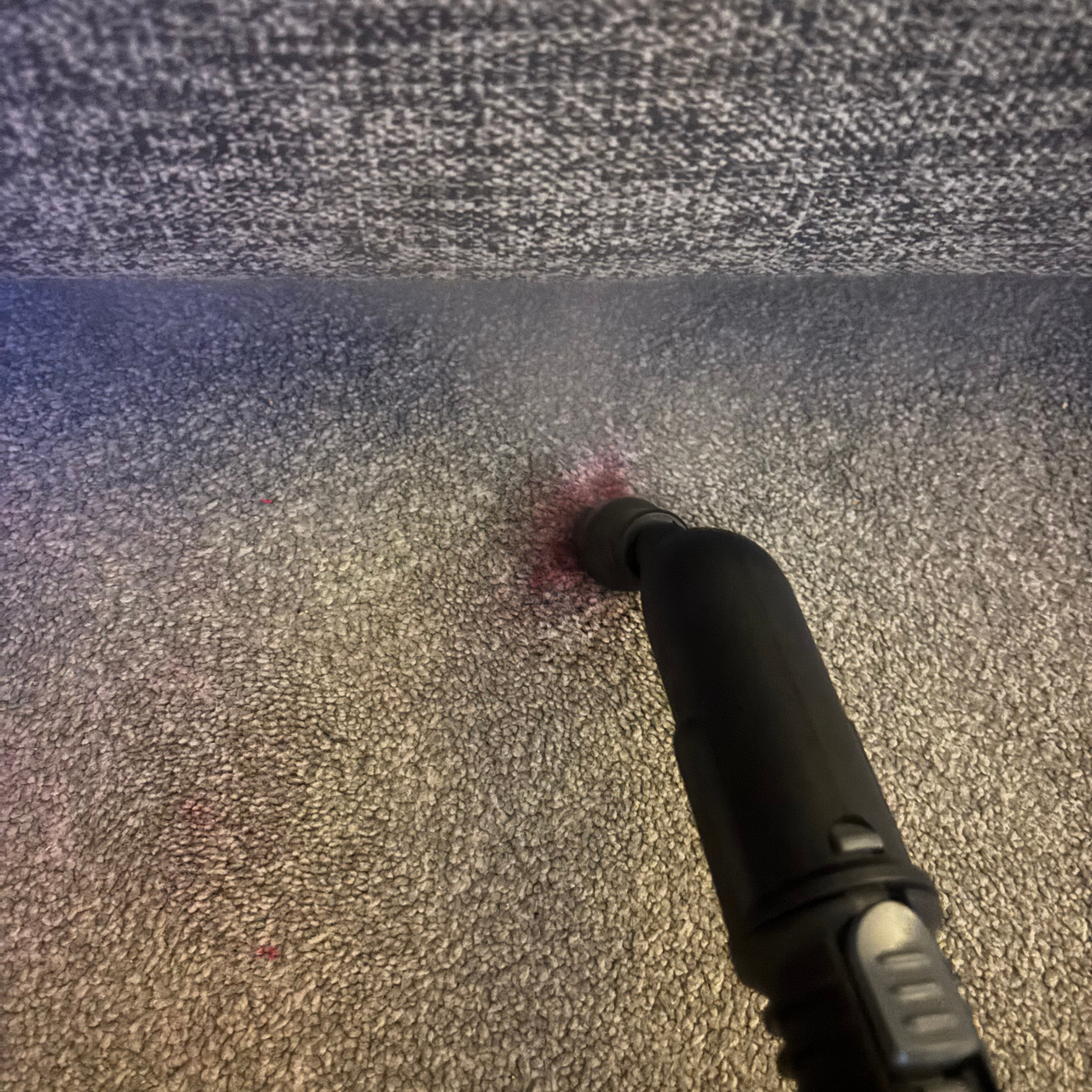 Karcher SC 2 nail varnish spill test