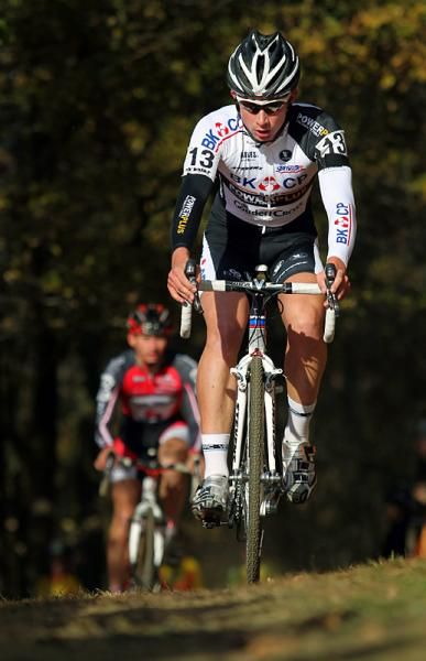 Radomir Simunek Jr. (BKCP - Powerplus) on the attack.