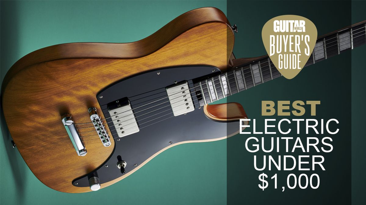 Best electric guitars under $1,000 in 2024: killer options for beginners to  pros