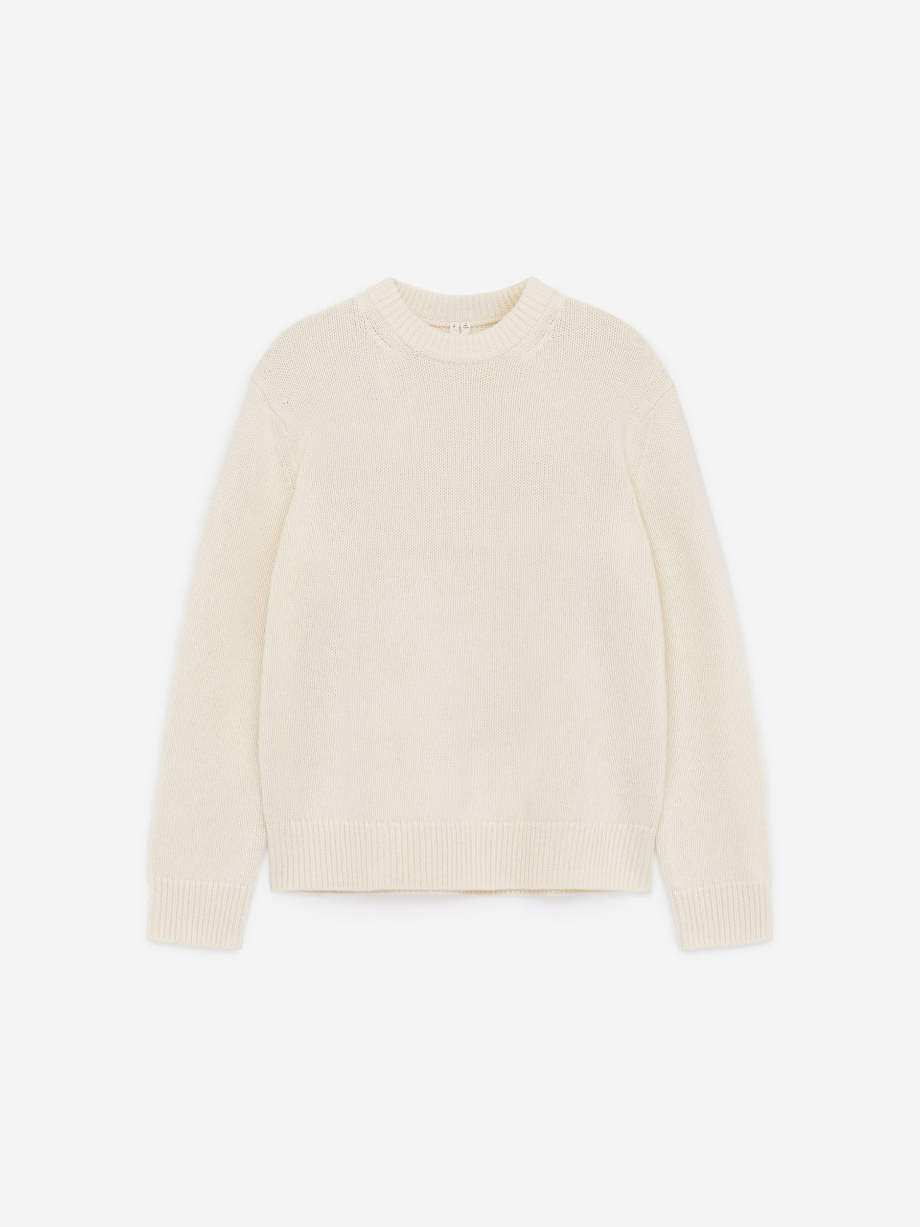 Heavy Knit Wool Blend Jumper &amp;ndash; Off White &amp;ndash; Men &amp;ndash; Arket Gb