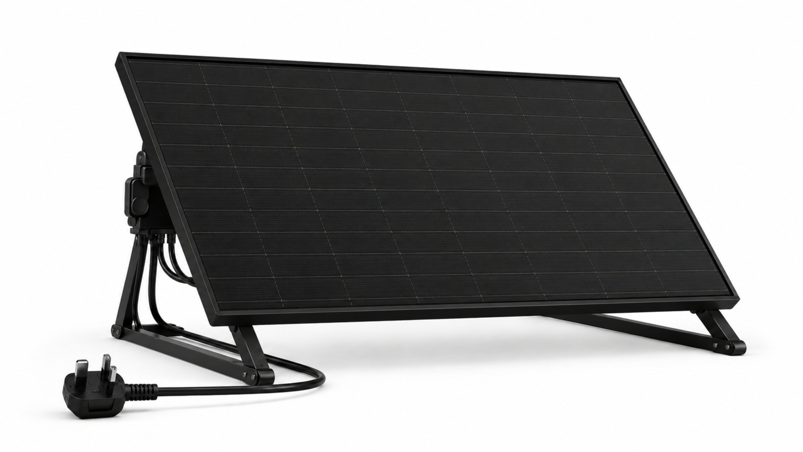 Uksol 515w Pro Compact Plug in Solar Panel With Hybrid Mount Bundle