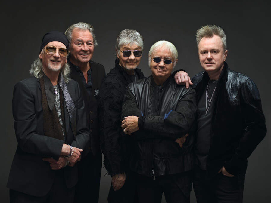 Deep Purple studio portrait