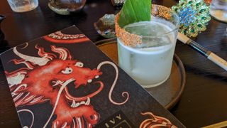 Ario-Maru cocktail is made with tequila and saké