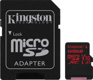 Kingston Canvas React 128GB MicroSD Card