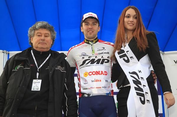 Andrea Palini (Team Idea) on the podium.