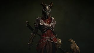 A Diablo 4 necromancer