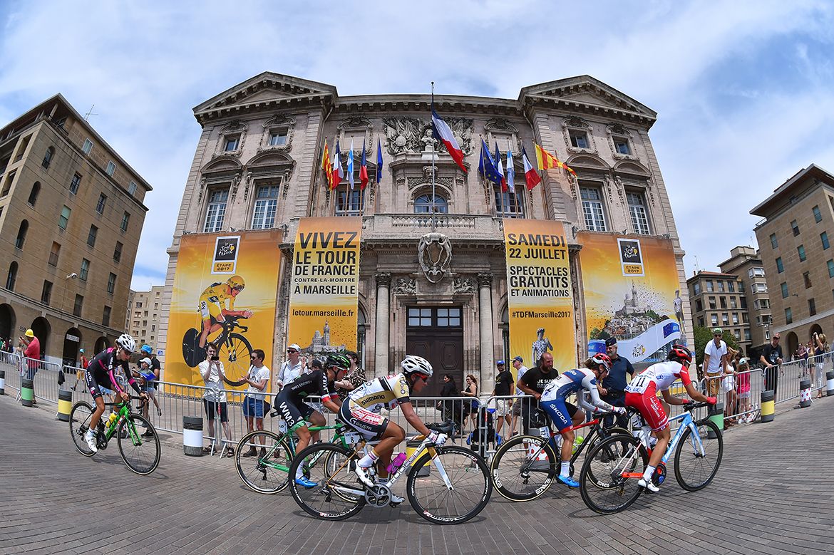The second day of racing at La Course