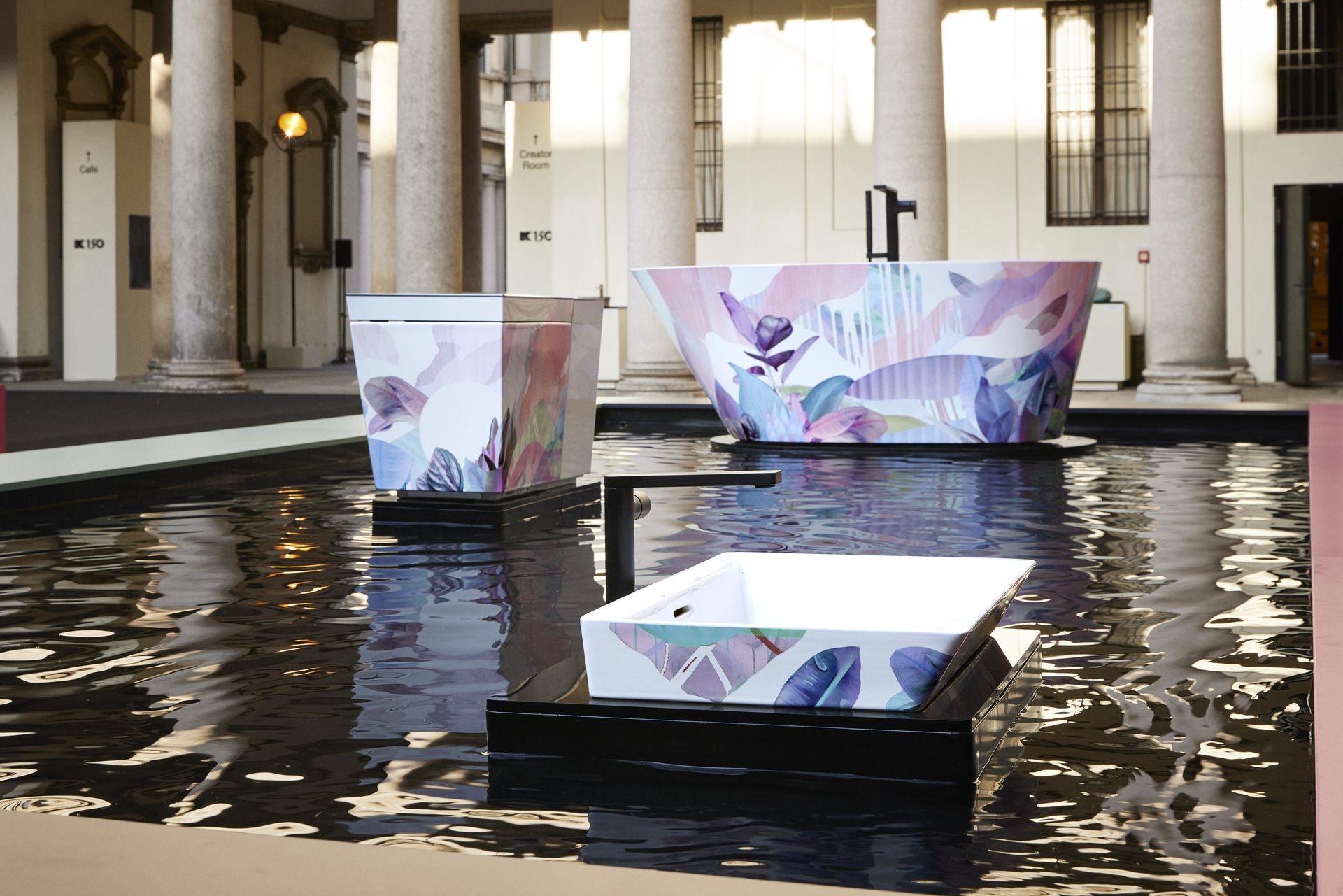 Kohler brought art and colour to bathroom design at Milan Design Week