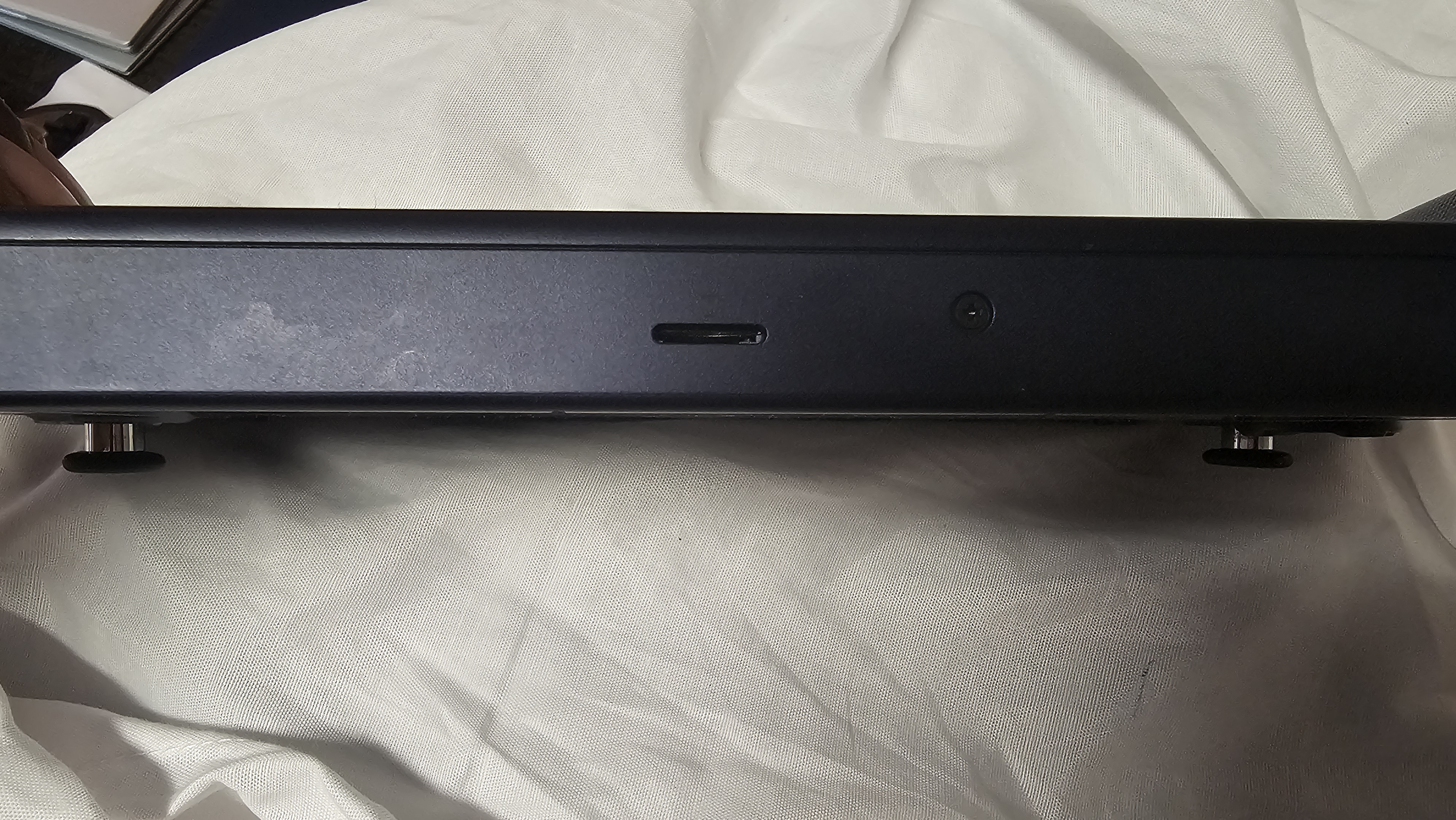 The bottom microSD card slot on the Lenovo Legion Go S (SteamOS)