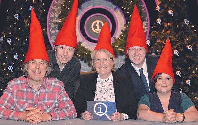 Continuing the N series, this ‘Noel’ edition features guests Josh Widdicombe, Susan Calman and Matt Lucas who, along with regular panellist Alan Davies, are competing not only to gain the most points, but also to win a marzipan pig.