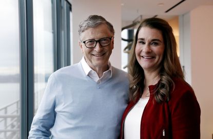 Bill and Melinda Gates.
